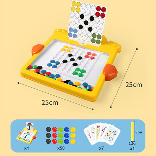 Magnetic Steel Ball Kids Drawing Board Writing Board Big Chess Children Creative Toy Baby Early Education Drawing And Creation