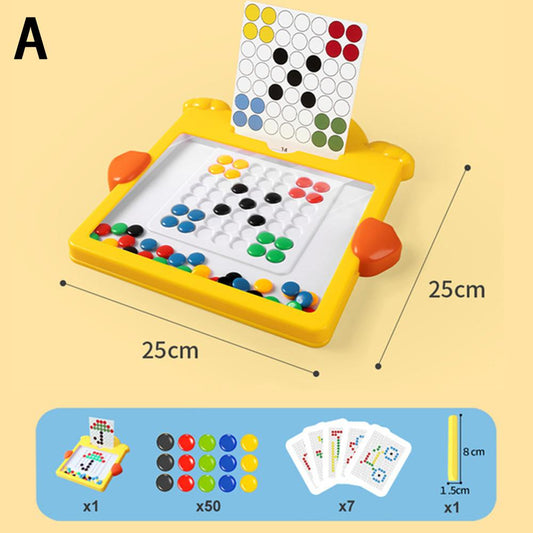 Magnetic Steel Ball Kids Drawing Board Writing Board Big Chess Children Creative Toy Baby Early Education Drawing And Creation