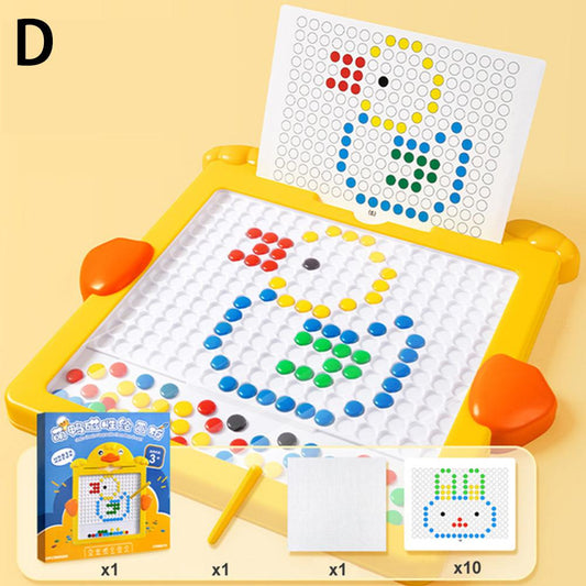 Magnetic Steel Ball Kids Drawing Board Writing Board Big Chess Children Creative Toy Baby Early Education Drawing And Creation